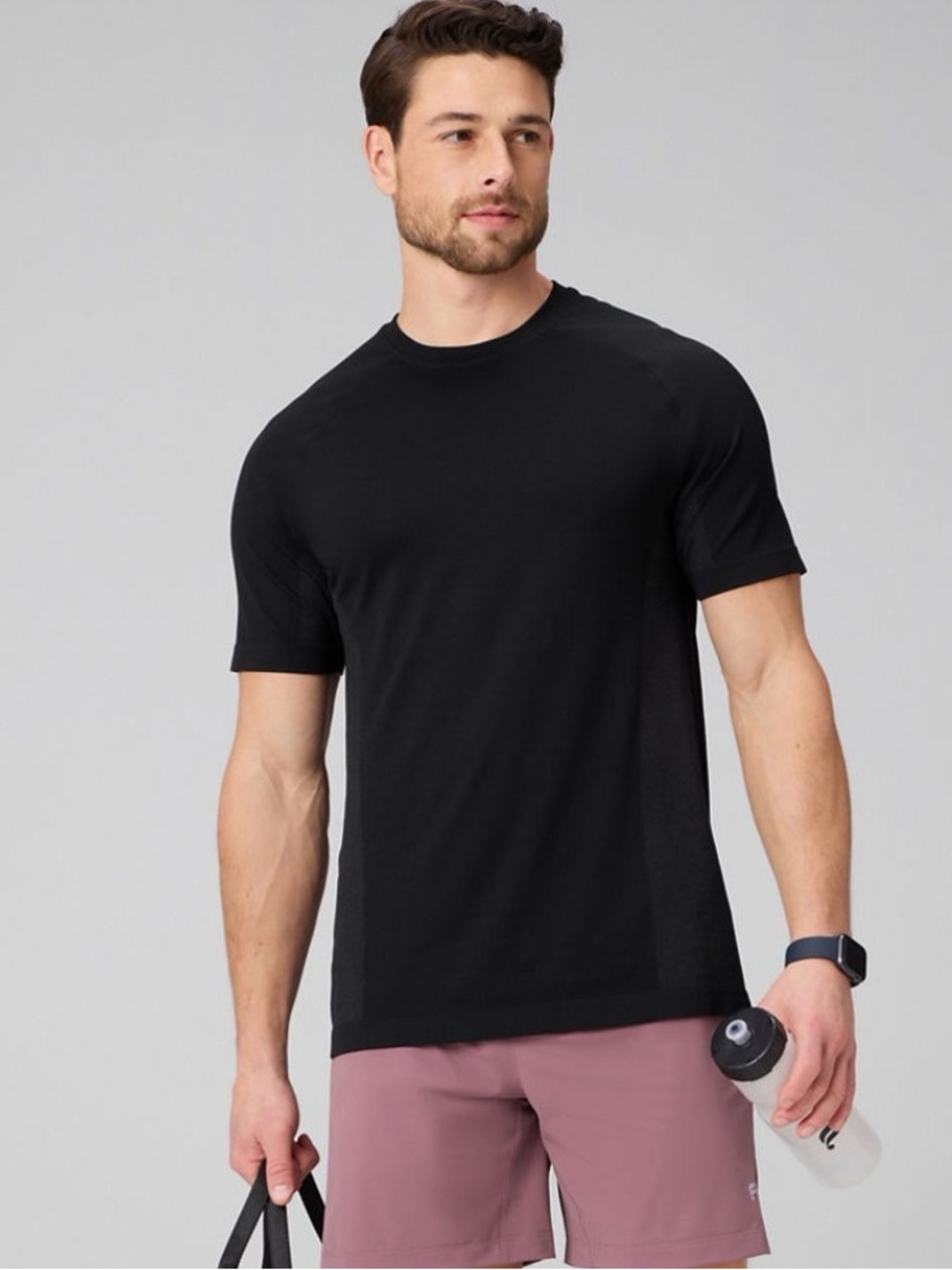 Fabletics The Training Day Tee Black Size XL